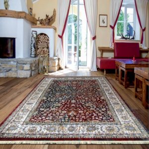 ALFOMBRA PICASO 7557 GRANATE - Imagen 1